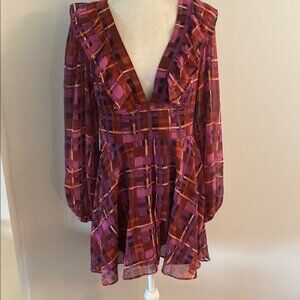Anthropolgie Hutch NWT  Romper dress  size medium